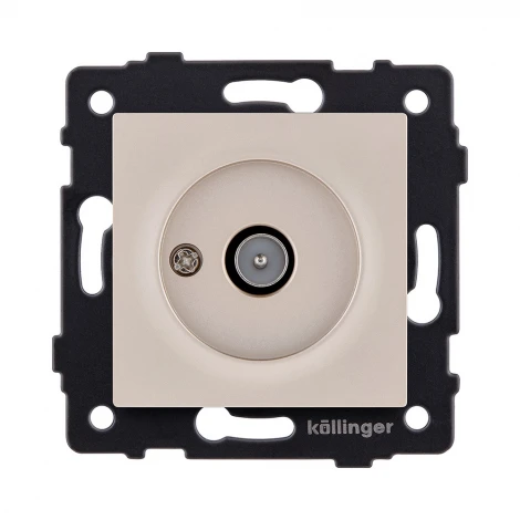 Розетка TV (папа) золотой Kollinger REA-007GD для Aspekt, Eleganz, Reflex