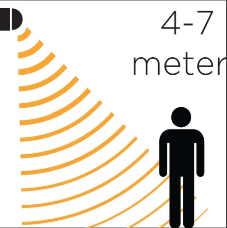 Настенный фонарь уличный светодиодный Oasis Light UNITE W2601-PiR Bl
