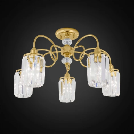 Потолочная люстра Citilux Синди CL330152 (220V, хрусталь)