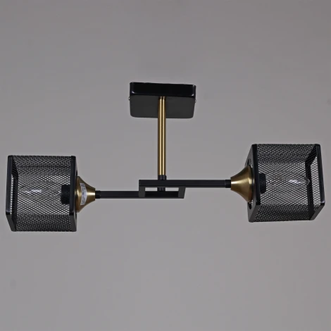 Потолочная люстра на штанге Reluce 06400-0.3-02 BK+COP (220V)