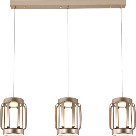 Подвесной светильник с таймером (14027/6P Gold) Indigo Capsula V000156L (LED, 220V, пульт управления, на проводе)