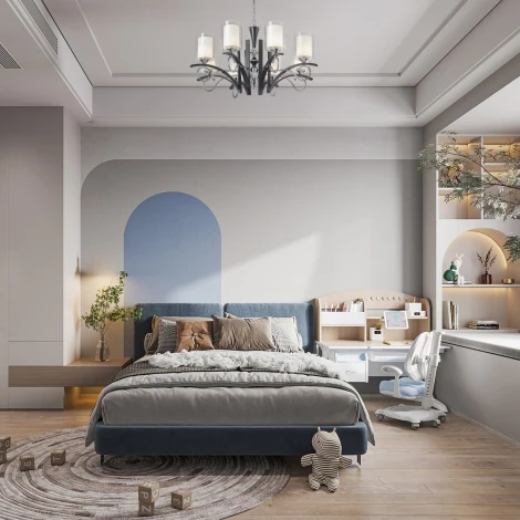 Подвесная люстра Arte Milano Florentia-9167 309167/8 Bk/Ni (220V, на цепи)