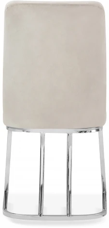 Стул обеденный IST-CASA Пресли DC-3024, 46х47х88, бежевый, хром