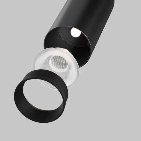 Потолочный светильник накладной Maytoni Focus Led C055CL-L12W2.7K-SS-B