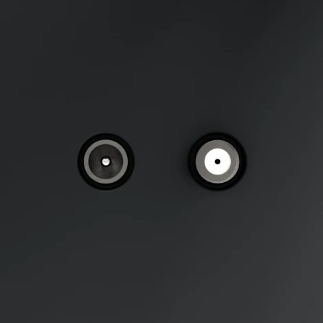 Розетка телевизионнная оконечная TV+SAT (графит) Voltum S70 VLS060407