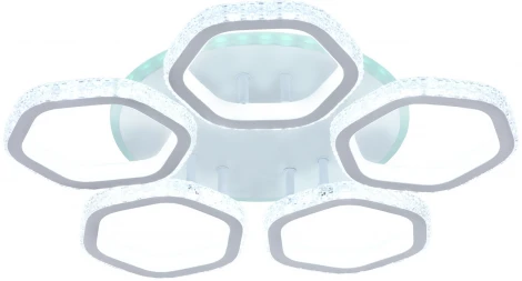 Потолочная люстра RGB с пультом, светодиодная Escada Centauri 10263/5LED BL (220V)