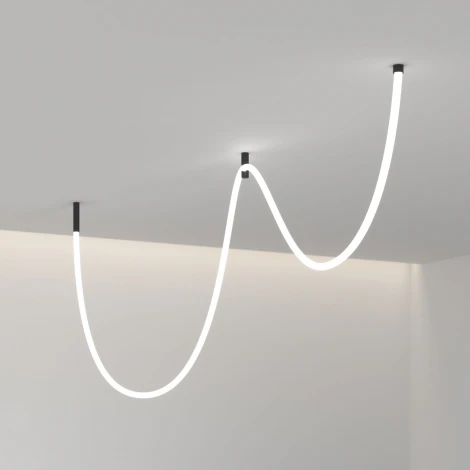 Гибкий неон Elektrostandard 336Led 12W IP20 4200K Full light круглый дневной белый, 3 м (24V 12W 336Led 2835 IP20) без крепежа