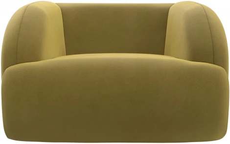 Кресло Лига-041 (Желтый/Микровельвет) Лига Диванов арт.121936