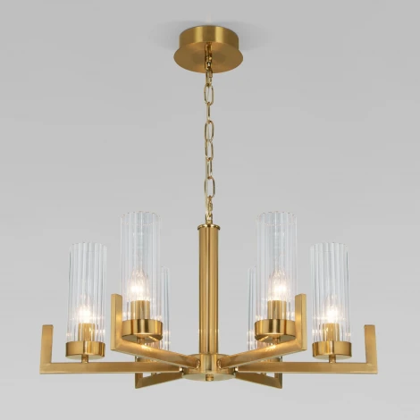 Подвесная люстра Eurosvet Arganie 60133/6 латунь (220V, на цепи)