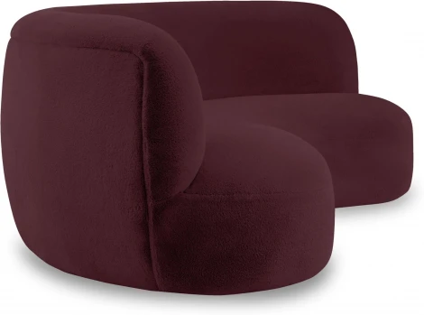 Диван Patti 2400 ОГОГО (арт.853237), (Мех/Сиреневый)