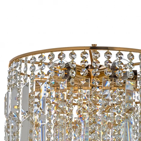 Подвесная люстра Arti Lampadari Napoli E 1.5.38.501 G (220V, хрусталь)