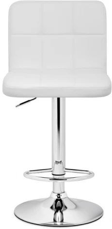 Барный стул Woodville Paskal white / chrome 15436