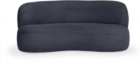 Диван Patti 1900 ОГОГО (арт.853234), (Мех/Черный)