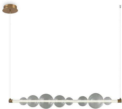 Подвесной светильник Freya Glaze FR5396PL-L13BS (LED, 220V, на тросе, шарики)