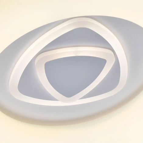 Потолочный светильник круглый DeMarkt Эрида 706011001 (LED, 220V, пульт управления, круглые)