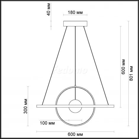 Подвесная люстра Odeon Light Lond 4031/40L