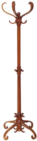 Вешалка напольная В 2Н средне-коричневый от фабрики Mebelik