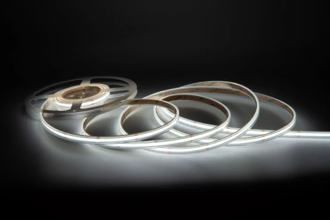 Светодиодная лента 480S-50-67, 9,6Вт/м, 950Лм/м, 5000К, 24V DC, IP67, 5м Fiberli 480S 12840101