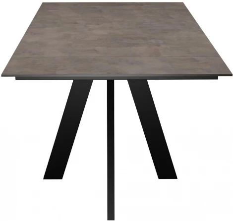 Стол DikLine DM120 Хромикс бронза,опоры черные