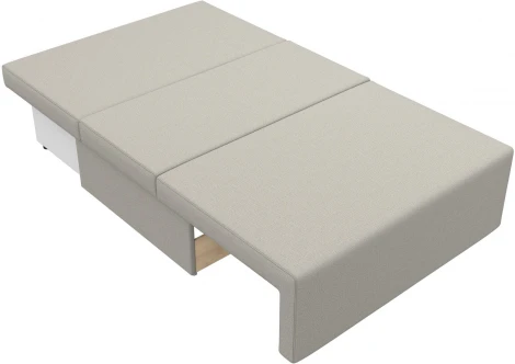 Диван прямой Лагуна (Бежевый/Рогожка) Лига Диванов арт.125930