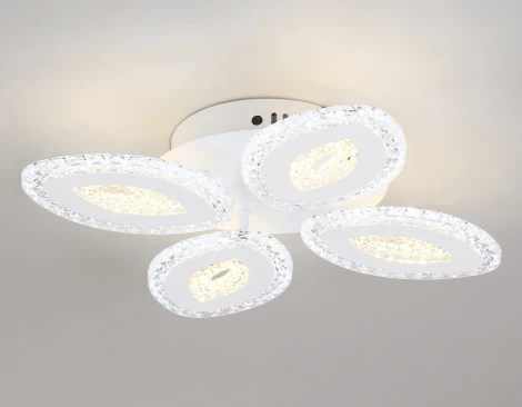 Потолочная люстра Ambrella ACRYLICA FA4012 (LED, 220V, пульт управления)