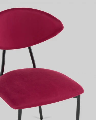 Стул обеденный Квинси велюр винный Stool Group арт.УТ000041640