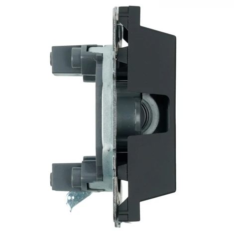 Вывод кабеля (черный уголь, soft touch) Stekker Эмили 50221