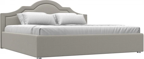 Кровать интерьерная Афина 200 (Бежевый/Рогожка) Лига Диванов арт.123049