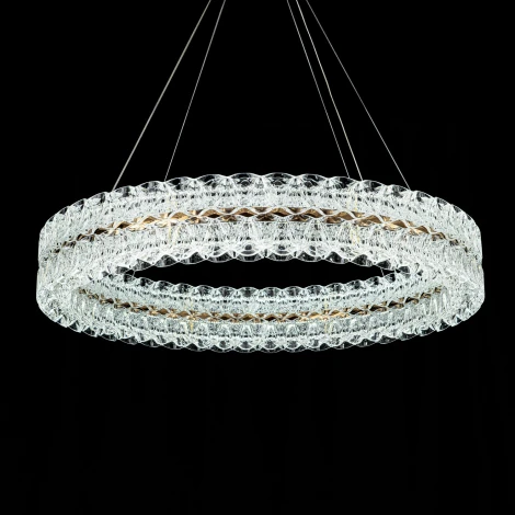 Подвесная люстра светодиодная с пультом с регулировкой цветовой температуры Modelux ML.8185.800 GD