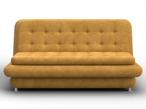 Диван-книжка Лига-123 (Металл,ЛДСП,Брус,Доска,Велюр/Желтый) Лига Диванов 137627