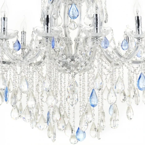 Подвесная люстра Lumien Hall Laguna LH0013/12P-CR