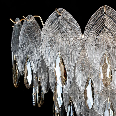 Подвесная люстра хрустальная Modelux ML.6928.800 GD