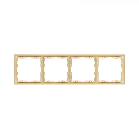 Рамка 4-постовая золотой Kollinger Eclipse EC4GD