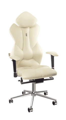 Кресло Royal Kulik System Бежевая кожа