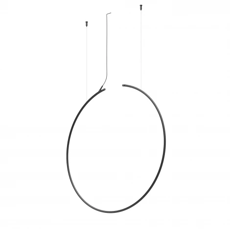 Шинопровод модульный низковольтный подвесной круглый D800мм вертикальный 24V Maytoni Technical Busbar trunkings Arity TRX233-RV-D800-B