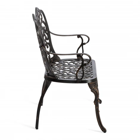 Скамья Secret de Maison Symphonie/Симфония сплав металла/алюминий, бронзовый 95х56х92см Tetchair 10673