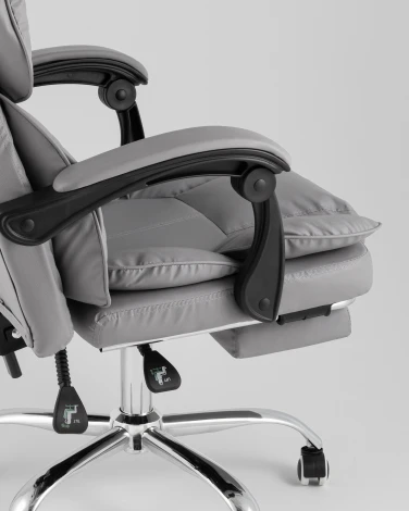 Кресло руководителя TopChairs Siento серый TopChairs УТ000042074