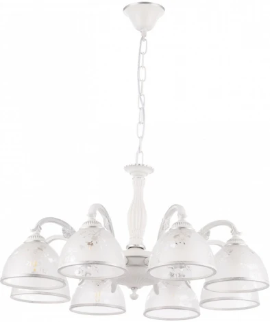 Подвесная люстра Arte Milano AM349737 349737/8 WT+SL (220V, на цепи)