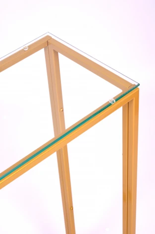 Консольный стол AllConsoles 1082-CG clear золотой