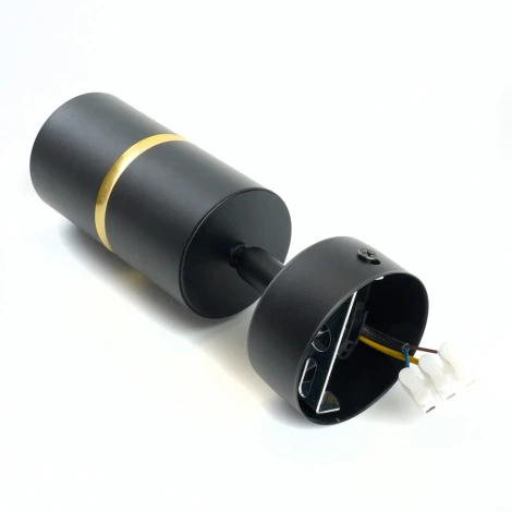 Спот настенно-потолочный Feron ML1861 ZEN 48641 GU10, чёрный, золото (220V, круглые)