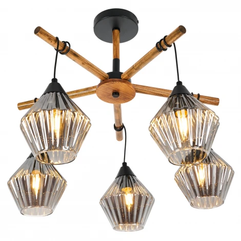 Потолочная люстра на штанге MyFar Bella MR1771-5C (220V)