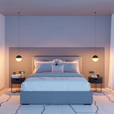 Подвесной светильник SP-EMISFERO-HANG-BUILT-R150-11W Day4000 (BK, 170 deg, 230V) (Arlight, IP20 Металл) 056591 (LED)