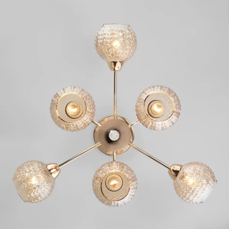 Потолочная люстра Eurosvet Ottawa 30175/6 золото