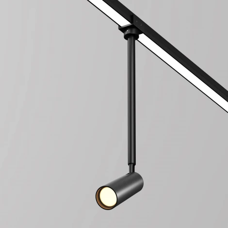 Уличный трековый светильник 8W 48V Maytoni Focus O-TR01-2-P-8WB3K (LED, круглые, IP65)