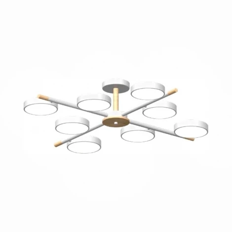 Потолочная люстра светодиодная на штанге LED4U LED4U L3209-860 WH