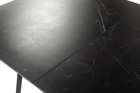 Стол R-Home Роналдо раздвижной 120-160 Темный мрамор/Бабочка