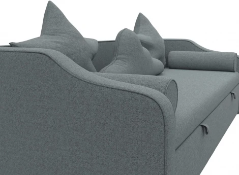 Диван детский прямой Рико (Серый/Рогожка) Лига Диванов арт.123681