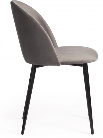Стул MONRO (mod. 710) / 1 шт. в упаковке (Ткань,Металл /Серый,Черный)