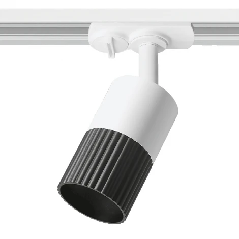 Трековый светильник однофазный Wolta WTL-GU10/18BW под лампу GU10 Черный / белый DUO