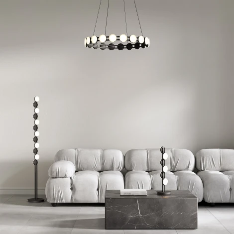 Настольная лампа Eurosvet Tapioca 90332/6 черный (LED, 220V, выключатель)